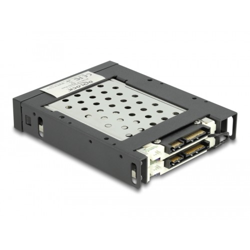Delock 3.5″ Mobile Rack for 2 x 2.5″ SATA HDD / SSD