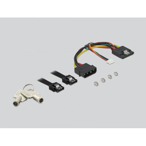 Delock 5.25″ Mobile Rack for 1 x 3.5″ SATA HDD