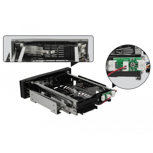 Delock 5.25″ Mobile Rack for 1 x 3.5″ SATA HDD