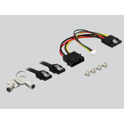 Delock 5.25″ Mobile Rack for 1 x 3.5″ SATA HDD