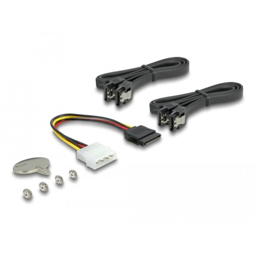 Delock 5.25″ Mobile Rack for 1 x 2.5″ + 1 x 3.5″ SATA HDD + 2 x USB 3.0 ports