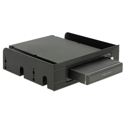 Delock 3.5″ / 5.25″ Mobile Rack for 2.5″ SATA hard drives and SSDs