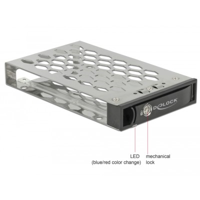 Delock Mobile rack intray for 1 x 2.5″ SATA / SAS HDD / SSD for mobile rack 47228, 47232, 47233, 47235