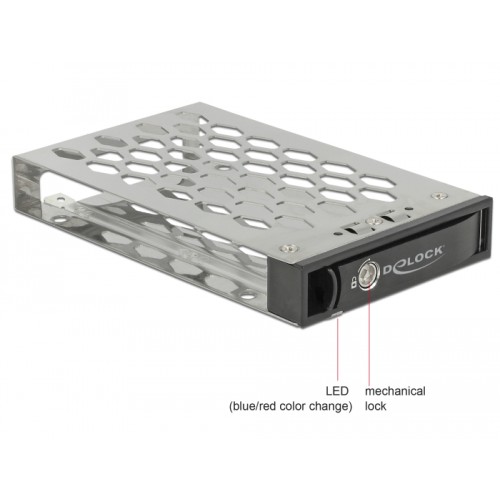 Delock Mobile rack intray for 1 x 2.5″ SATA / SAS HDD / SSD for mobile rack 47228, 47232, 47233, 47235