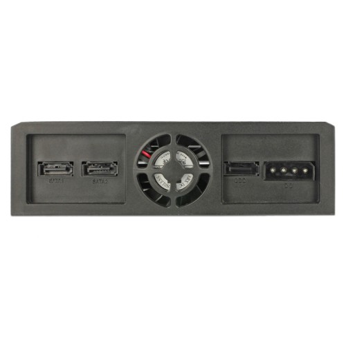 Delock 5.25″ Mobile Rack for 1 x 5.25″ Slim Drive + 2 x 2.5″ SATA HDD / SSD