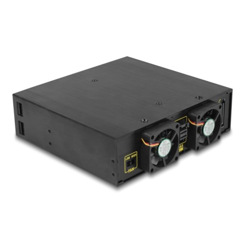 Delock 5.25″ Mobile Rack for 4 x 2.5″ SATA / SAS HDD / SSD 12 Gb/s