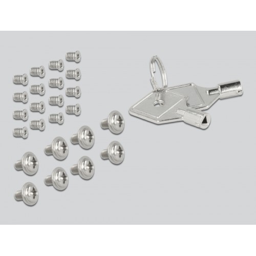 Delock 5.25″ Mobile Rack for 4 x 2.5″ U.2 NVMe SSD with lockable Trays