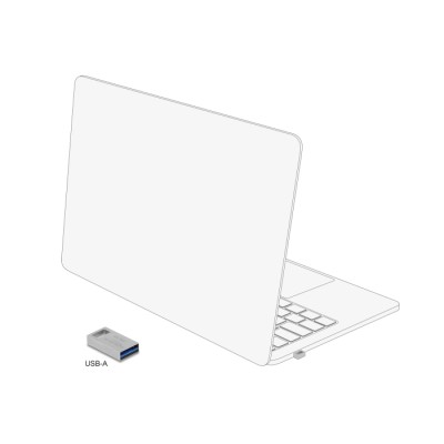 Delock USB 5 Gbps Memory Stick 256 GB - Metal Housing 2