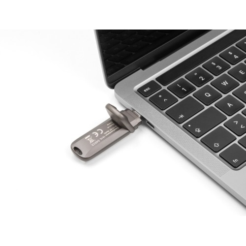 Delock USB 20 Gbps USB-C™ Memory Stick 512 GB, Read Speed: 1980 MB/s - Metal Housing