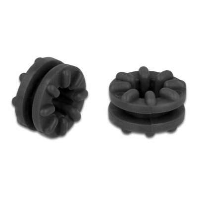 Delock Anti vibration grommet black 10 pieces 2