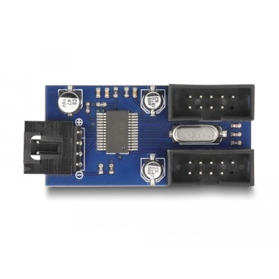 Delock USB 2.0 pin header male Hub 2 Port 2