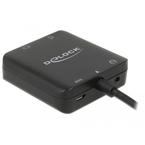 Delock HDMI Audio Extractor 4K 60 Hz compact