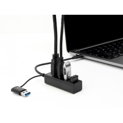 Delock 4 Port USB 3.2 Gen 1 Hub with USB Type-C™ or USB Type-A connector 2