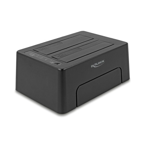 Delock USB Type-C™ 3.1 Docking Station for 2 x SATA HDD / SSD with Clone Function