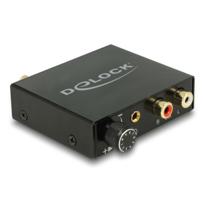 Delock Digital Audio Converter to Analogue HD with Headphone Amplifier
