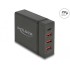 Delock USB Charger 1 x USB Type-C™ PD 3.0 + 3 x USB Type-A 60 W + 12 W