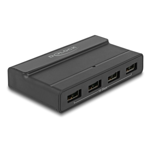 Delock External USB 3.1 Hub 4 Port with 10 Gbps