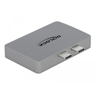 Delock Dual HDMI Adapter with 4K 60 Hz and PD 3.0 for MacBook 2
