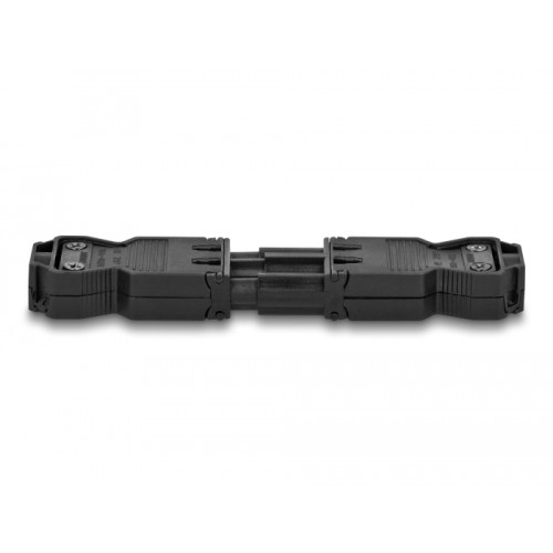 Delock Installation Connector 3-pole, screw terminal, black, 1 set