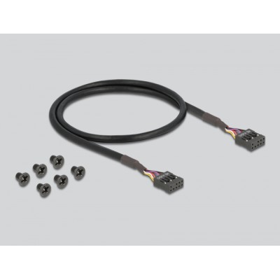 Delock 3.5″ USB 3.2 Gen 1 Front Panel 2 x USB Type-A + HD-Audio 2