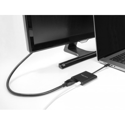 Delock USB Type-C™ Adapter zu DisplayPort (DP Alt Mode) 8K mit HDR und Power Delivery 60 W 2