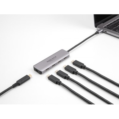 Delock USB 5 Gbps 4 Port USB Type-C™ Hub with USB Type-C™ connector 2