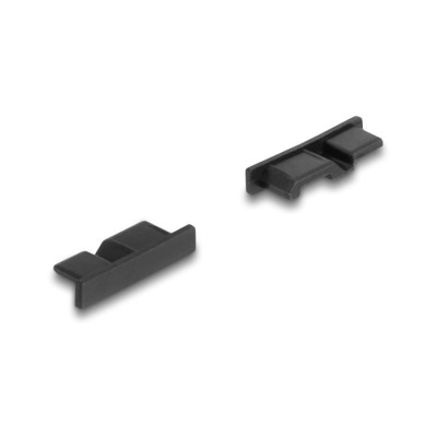 Delock Dust Cover for USB 3.0 Type Micro-B female without grip 10 pieces black 2