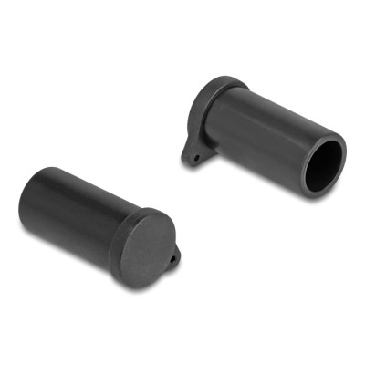 Delock Dust Cover for MC4 - DL4 female 10 pieces black 2