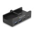Delock External USB 5 Gbps 4 Port Hub 2 x USB Type-A and 2 x USB Type-C™ with Locking Screw