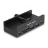 Delock External USB 5 Gbps 3 Port Hub 2 x USB Type-A, 1 x USB Type-C™ and 2 Slot Card Reader with Locking Screw