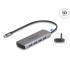 Delock USB 10 Gbps 4 Port USB Type-A Hub with USB Type-C™ connector and additional power port