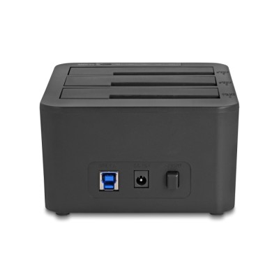 Delock USB Docking Station for 3 x SATA HDD / SSD with 1:2 Clone Function 2