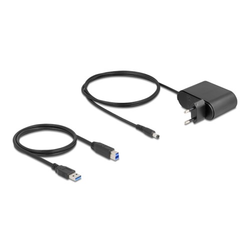 Delock USB Docking Station for 3 x SATA HDD / SSD with 1:2 Clone Function