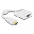 Delock Adapter HDMI-A male  VGA female white