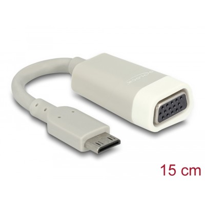 Delock Adapter HDMI Mini-C male > VGA female