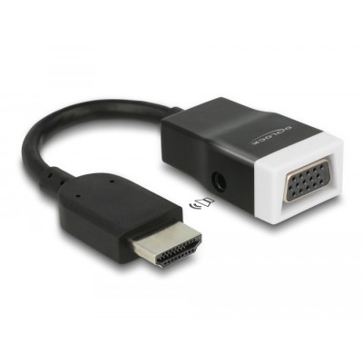 Delock Adapter HDMI-A male > VGA female with Audio