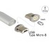 Delock Magnetic Adapter USB Type Micro-B male