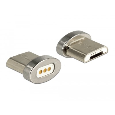 Delock Magnetic Adapter USB Type Micro-B male 2