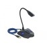 Delock Desktop USB Gaming Microphone with Gooseneck and Mute Button