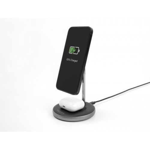 Delock Wireless Charger 2 in 1 with 5 W / 7.5 W / 10 W / 15 W - Qi