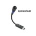 Delock USB Microphone with Gooseneck and Mute Button