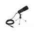 Delock Professional Computer Podcasting Microphone with XLR connector and 3 pin stereo jack male + adapter cable for Smartphone 