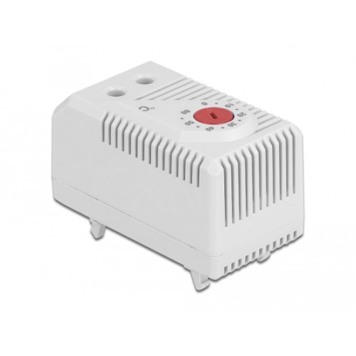 Delock Thermostat with normally closed contact for DIN rail