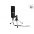 Delock USB Condenser Microphone with Stand 24 Bit / 192 kHz for PC and Laptop