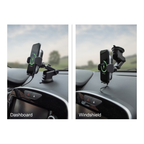 Delock Wireless Car Charger Smartphone Holder with Charging and Cooling Function 15 W – Qi