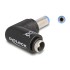 Delock DC Adapter 5.5 x 2.1 mm male to 5.5 x 2.1 female 90° angled