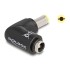 Delock DC Adapter 5.5 x 2.5 mm male to 5.5 x 2.5 female 90° angled