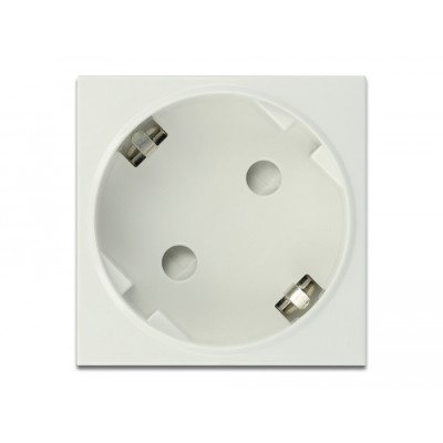 Delock Easy 45 Grounded Power Socket with a 45° arrangement extendable 45 x 45 mm 10 pieces 2