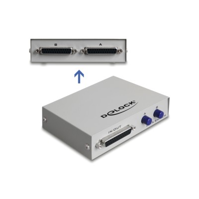 Delock Parallel Switch D-Sub 25 pin 2 port manual