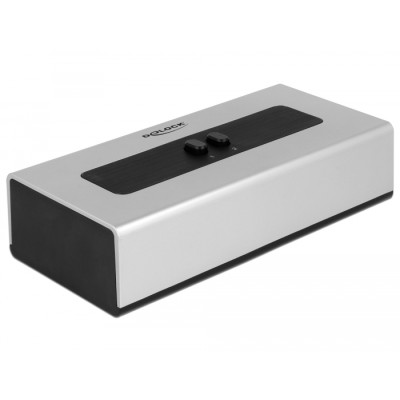 Delock Switch DVI 2 port manual bidirectional 2